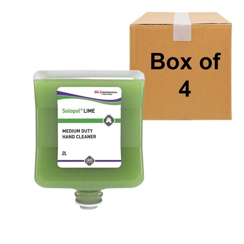 Deb Solopol Lime - 2 Litre Cartridge - Box of 4