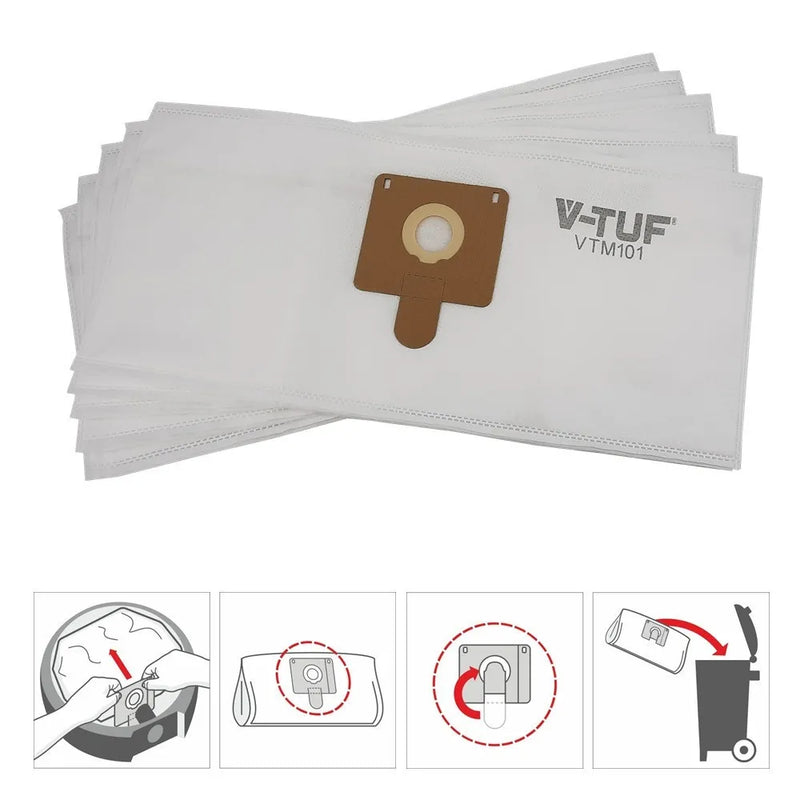 V-TUF Dust Extractor Bags - Pack of 5