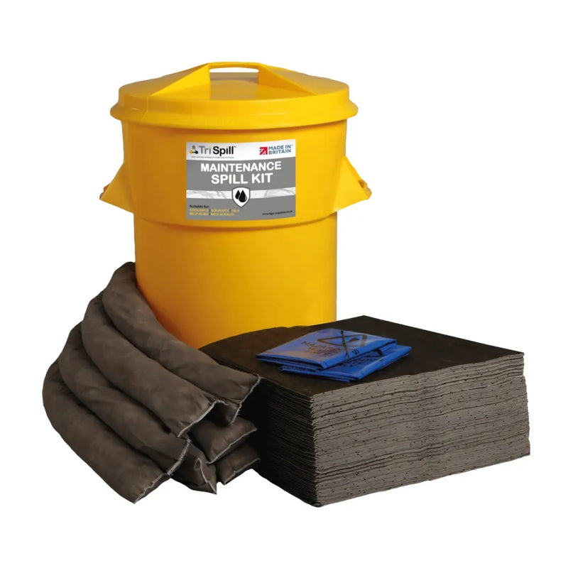 Maintenance Spill Kit - 90 Litre Supplied in Bin
