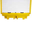 Hard Covered Spill Pallet For 4 x 205ltr Drums