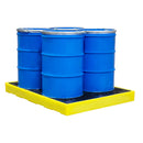 Light Goldenrod Bund Floor Suitable For 4 x 205ltr Drums 300ltr Bund