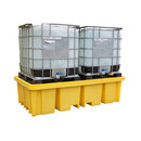 Dark Gray Double IBC Bund Pallet (With Four Way Access)