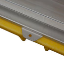 Slate Gray Hard Covered 2 Drum Bund Pallet With Lockable Roller Shutter Door
