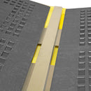 Dim Gray Bund Floor 2 Drum Joining Strip Stainless Steel