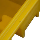 Dark Goldenrod Hard Covered 2 Drum Bund Pallet With Lockable Roller Shutter Door