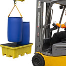 Dark Slate Gray Spill Pallet With 4 way FLT Access For 2 x 205ltr Drums