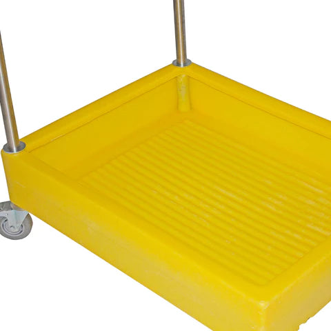 Goldenrod Poly Trolley For Small Containers