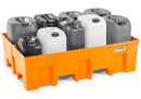 Dark Slate Gray Spill Pallet Base-Line In Polyethylene (PE), Without Grid