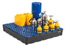 Dark Slate Gray Spill Tray For Small Containers Pro-Line In Polyethylene (PE) With Grid, 205 Litres