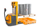 Dark Khaki Spill Pallet Base-Line In Polyethylene (PE) For 4 Drums, Without Grid