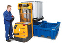 Tan Spill Pallet Classic-Line In Polyethylene (PE) For 2 IBCs