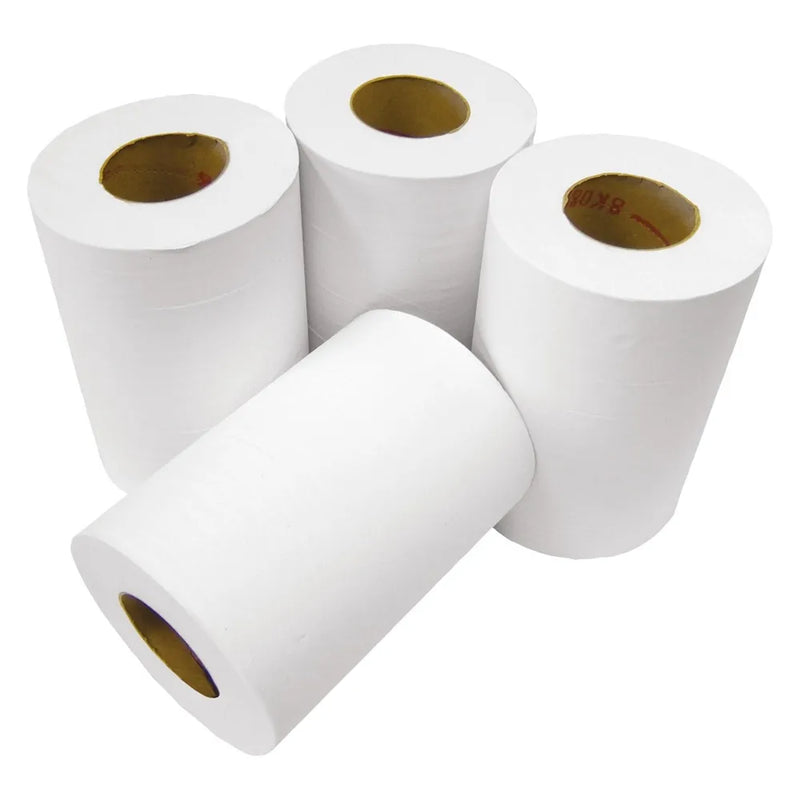 White 250mm Multi Wipe Hygiene Rolls - Pack of 18