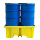 Drum Spill Pallet With Extra Capacity 4 x 205 Litre Drums
