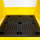 Hard Covered Spill Pallet For 4 x 205ltr Drums