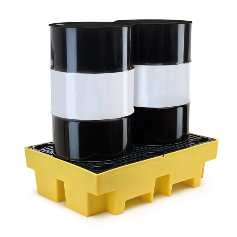 Oil Spill 2 Drum Pallet Sump & Grating