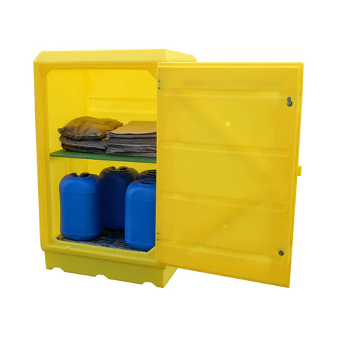 Lockable Storage Cabinet With Shelf 100ltr Bund
