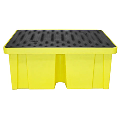 Drum Spill Pallet With Extra Capacity 4 x 205 Litre Drums