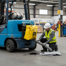 Professional Forklift Truck Spill Kit - 12 Litres with Adhesive Backing for Easy Mounting and Compliance with ISO Standards