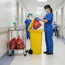 Premium 240 Litre Clinical Waste Bin - Hygienic, UV Resistant, Secure Design for Health Care Facilities