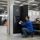 Premium Lithium-Ion Battery Cabinet with Fire Suppression System and Charging Points for Safe Storage