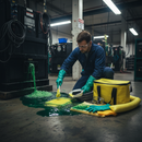 Professional NiCad Battery Spill Kit - 8 Litre with Alkali Neutraliser for Safe Clean-Up and Containment