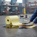 Premium Mediumweight Chemical Absorbent Roll - 38cm x 46m for Versatile Liquid Spills