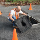 Premium Adjustable Witches Hat Drain Guard for Oil & Sediment Filtration - Effective Storm Water Protection