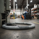 Premium Long General Purpose Sock for Oil and Water Spill Absorption - Effective Containment for Paints, Solvents, and Chemicals