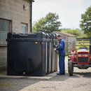 Premium 2,500 Litre Horizontal Plastic Oil Storage Tank for Heating Oil and Diesel with High Impact Strength and UV Stabilisation