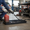 Premium 9 Litre Drip Tray for Leak and Spill Containment - Lightweight, Low Profile, and Universal Applications