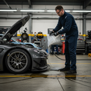 Professional Heavy Duty Spill Kit for Automotive Fluids - Compliant with Motor Sport Regulations