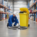 Professional Heavy Duty Wheelie Bin Spill Kit - 250 Litre Capacity for Non-Hazardous Liquid Spills