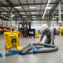 Professional Forklift Truck Spill Kit - 12 Litres with Adhesive Backing for Easy Mounting and Compliance with ISO Standards