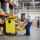 Premium Drop Front Kit for 660L, 770L, and 1100L Wheelie Bins - Easy Access for Cleaning and Emptying