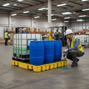 Heavy Duty 4 Drum Work Floor for Safe Storage and Containment of 205 Litre Drums