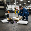 Premium Economy Oil Absorbent Pillows - Pack of 20 for Efficient Liquid Absorption and Floating on Water