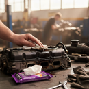 Premium Heavy Duty Antibacterial Wipes Twin-Pack Sachets for Effective Cleaning on Various Surfaces