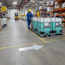 Professional Drain Marker Kit with Red and Blue Spray for Foul and Storm Water Coding