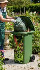 Premium Self-Adhesive Wheelie Bin Art Stickers for 140L & 240L Bins - High-Quality Vinyl with Easy Fit and Customizable Size