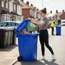 Premium 360 Litre Heavy Duty Wheelie Bin with Durable Rubber Wheels for Easy Mobility and Weather Resistance