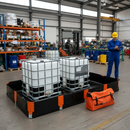 Premium Portable Bund System for Fuel and Chemical Spill Containment - Flexible and Durable Design with High Chemical Resistance