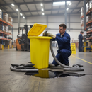 Premium 125 Litre Wheelie Bin Spill Kit - Mobile and Compliant with BS7959 & ISO 9001 Standards