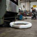 Premium Hydrophobic Oil Sock (Small) - 50 Bagged, Absorbs Oils & Fuels, Floats on Water