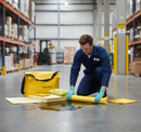Premium 50 Litre Chemical Spill Kit in Weatherproof Shoulder Bag for Hazardous Liquids