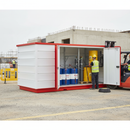 Premium Heavy Duty Modular Bunded Storage Unit for Hazardous Substances with Fire Resistance and Easy Relocation Features