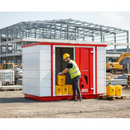 Premium Modular Bunded Storage Unit for Hazardous Substances with Fire Resistance and Easy Relocation Features