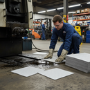 Premium Lightweight General Purpose Absorbent Pads for Oil and Water Based Liquids with Perforated Design and Dimpled Surface