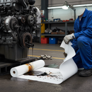 Premium Heavyweight Oil Roll 76cm x 46m - Hydrophobic, Tear Resistant, Ideal for Oil and Fuel Absorption