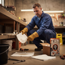 Premium Super Absorbent Plumber's Pad 27cm x 37cm - Bulk Box of 130 for Leak Protection