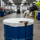Premium Absorbent Drum Topper for 205 Litre Drums - Oil Contamination Protection with Pre-Cut Pump Hole